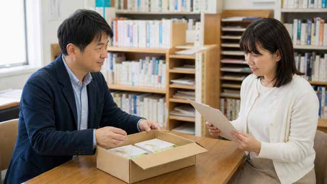 書籍を届ける活動