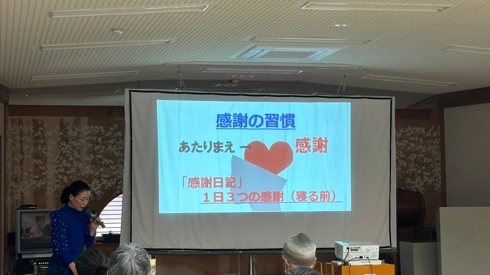 がん患者会での啓発活動